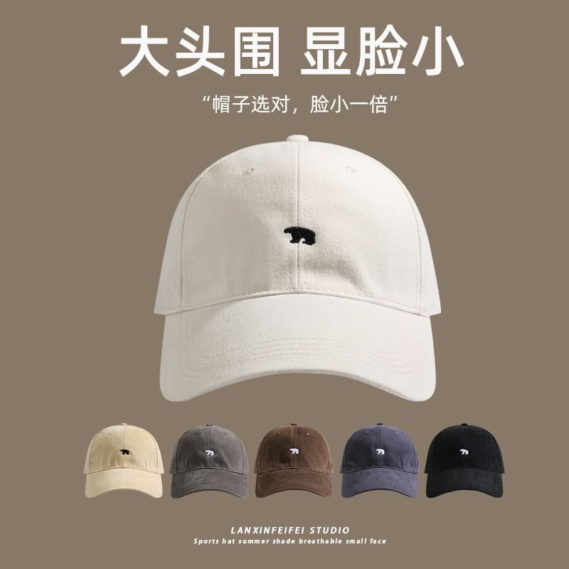 Embroidered Bear Cap