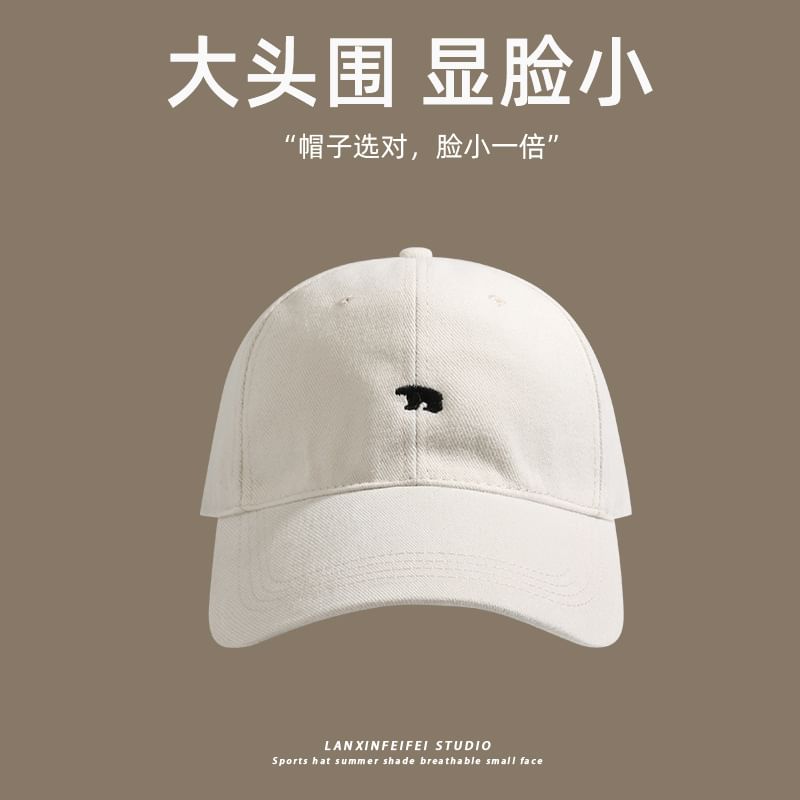 Embroidered Bear Cap