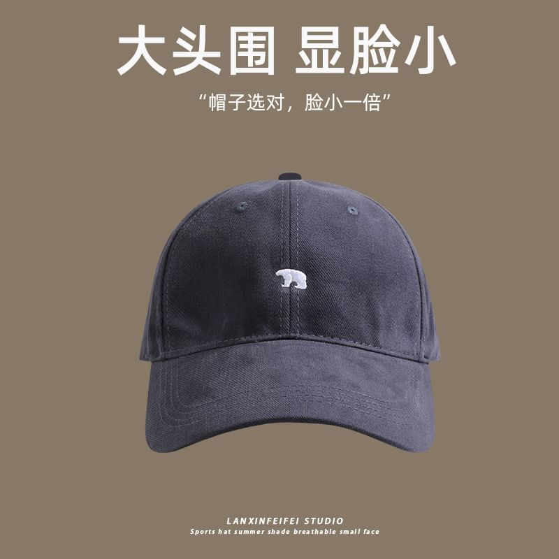 Embroidered Bear Cap