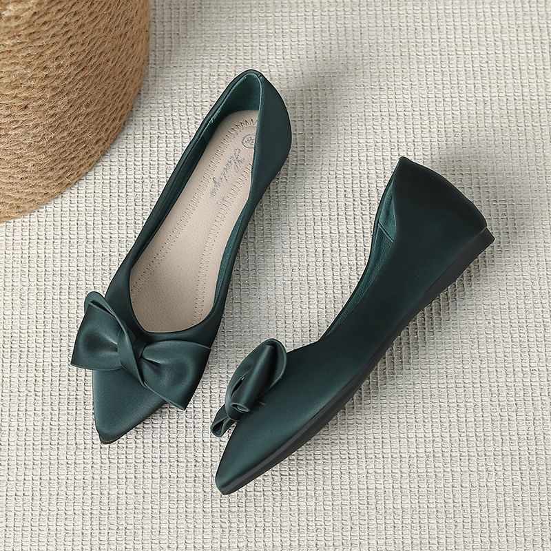 Plain Flats Accent Bow