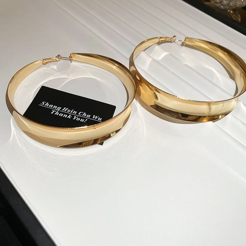 Earring Thick Hoop