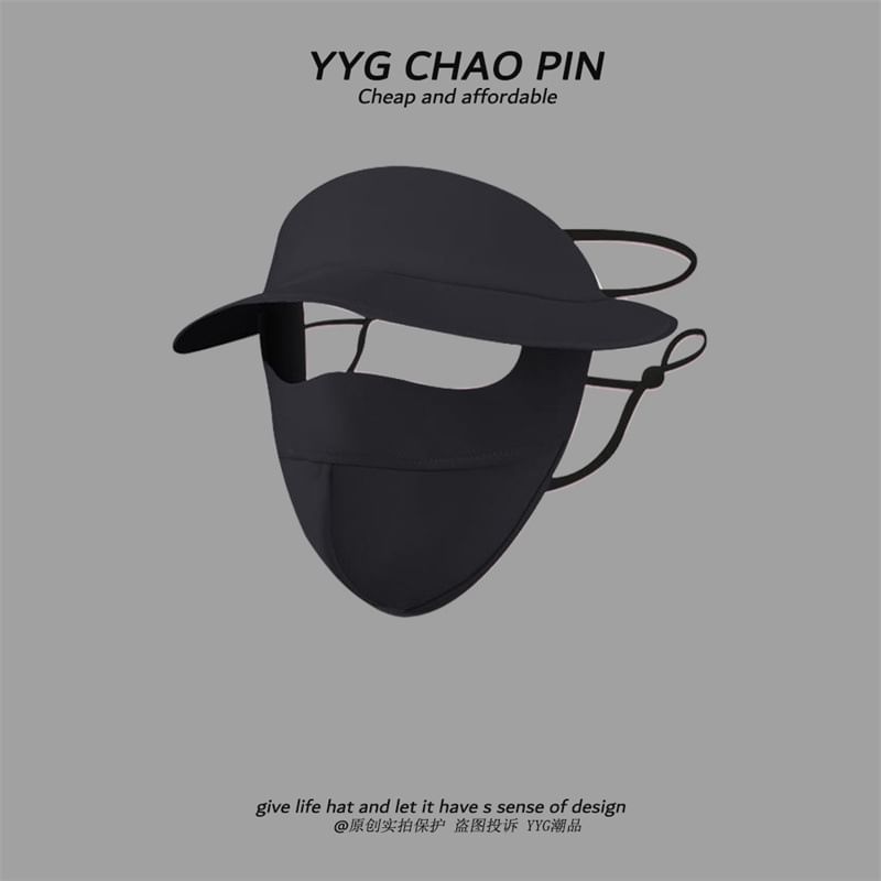 Cover Brim with Protection Face Plain Sun