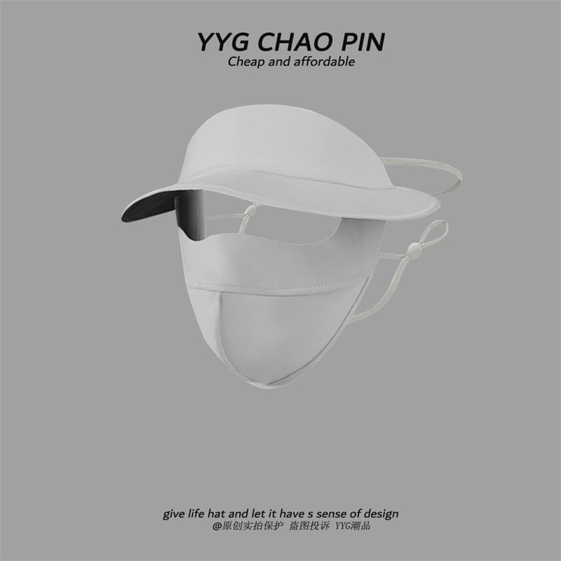 Cover Brim with Protection Face Plain Sun