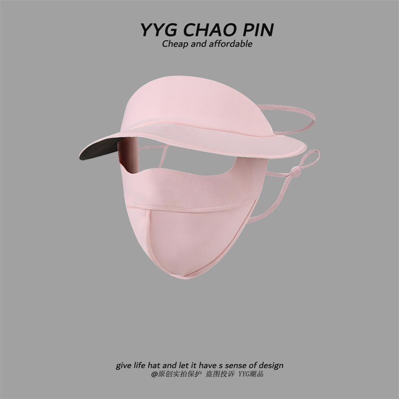 Cover Brim with Protection Face Plain Sun