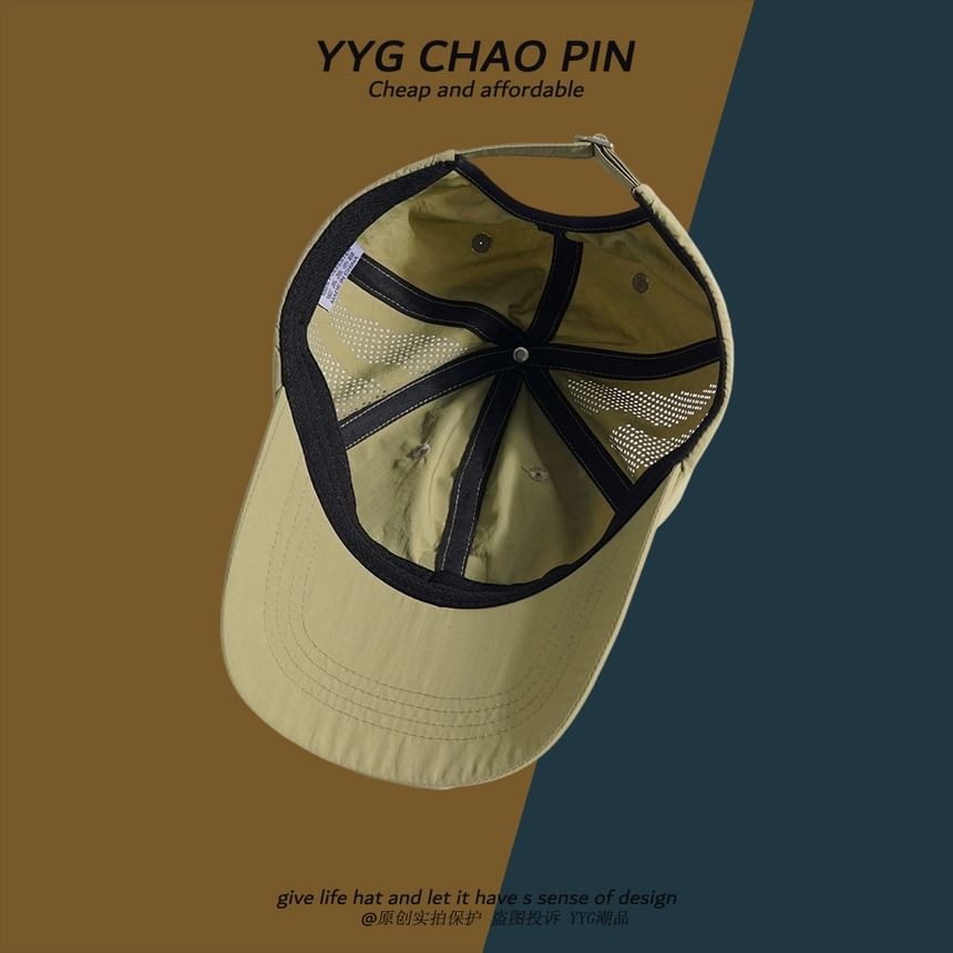 Lettering Print Cap Baseball