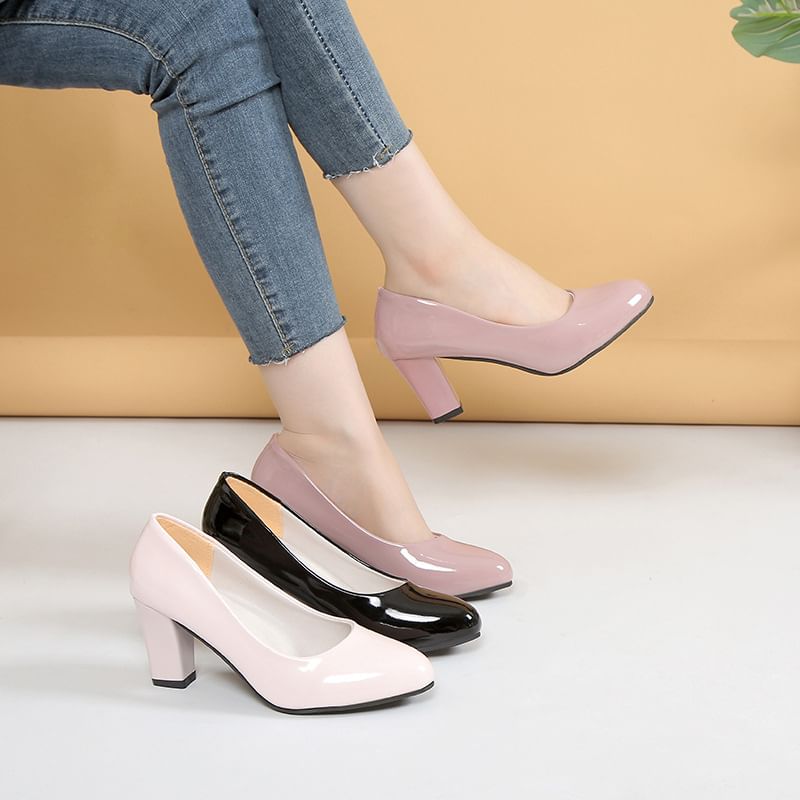 Heel Pumps Block Patent