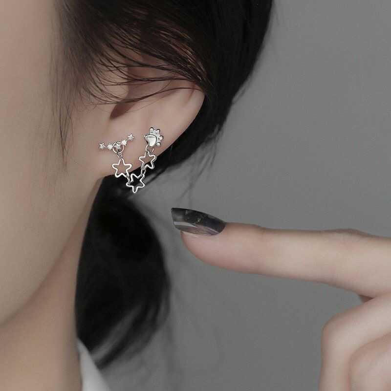 Boucle d'oreille étoile