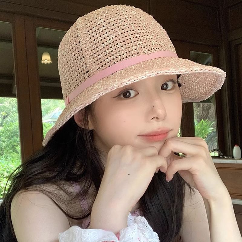 Bucket Straw Hat