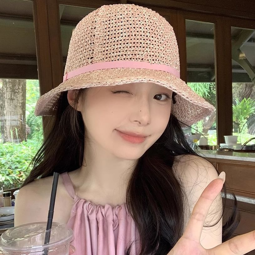 Bucket Straw Hat