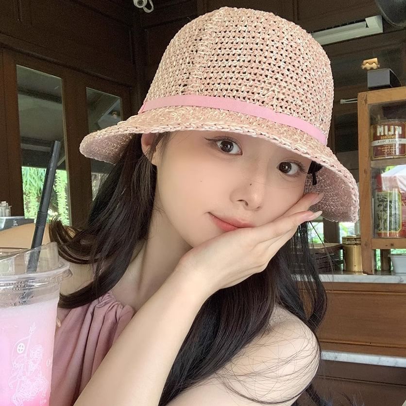 Bucket Straw Hat