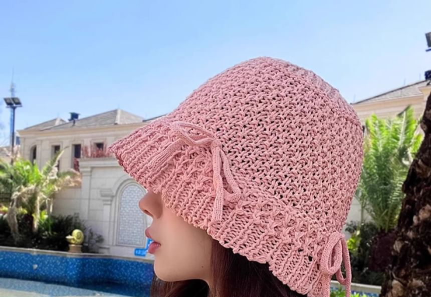 Bucket Cotton Linen Hat