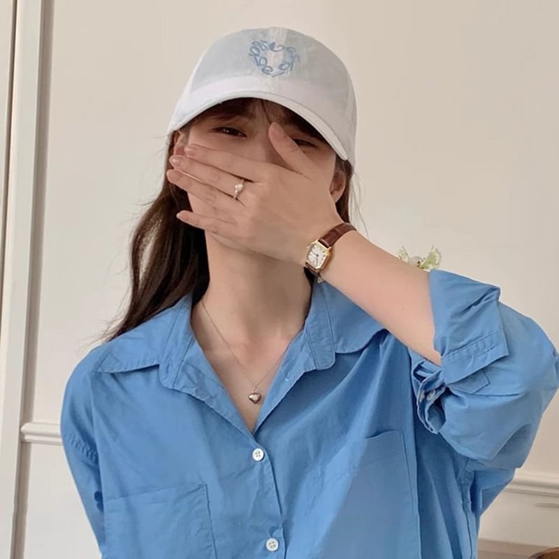 Quick Cap Dry Embroidered Baseball