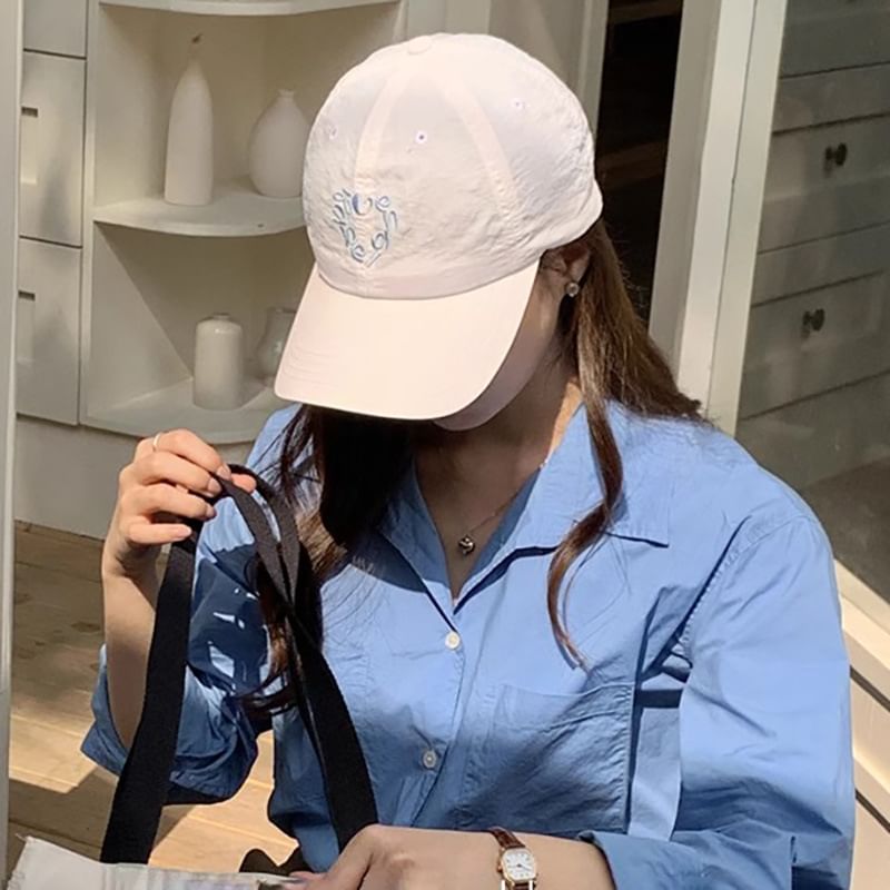 Quick Cap Dry Embroidered Baseball