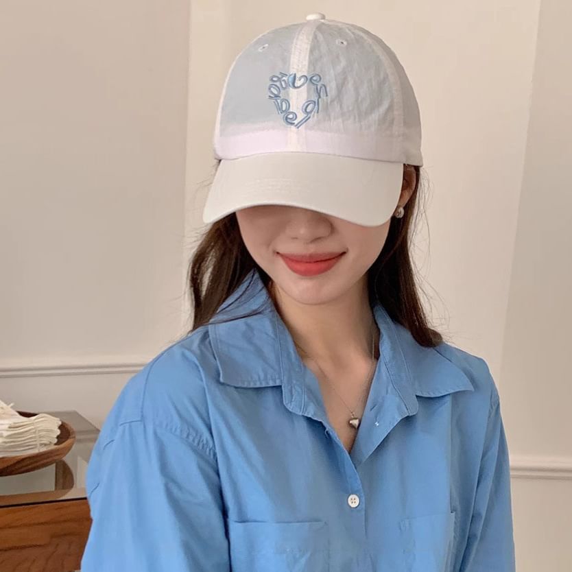 Quick Cap Dry Embroidered Baseball