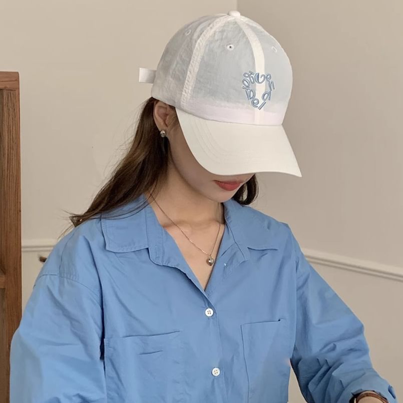 Quick Cap Dry Embroidered Baseball