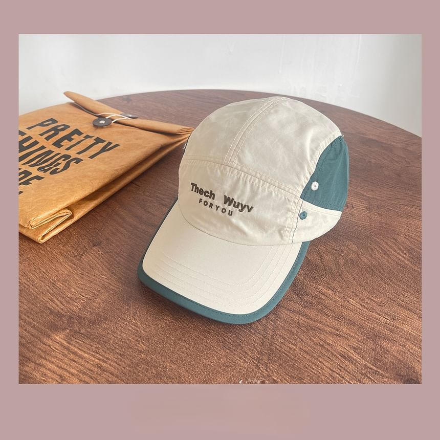 Cap Embroidered 5 Lettering Panel