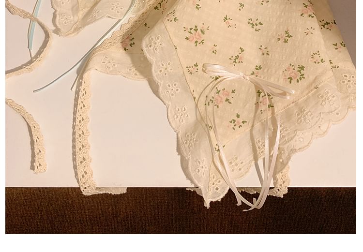 Trim Floral / Bandana Designs) (Various Lace Scrunchie