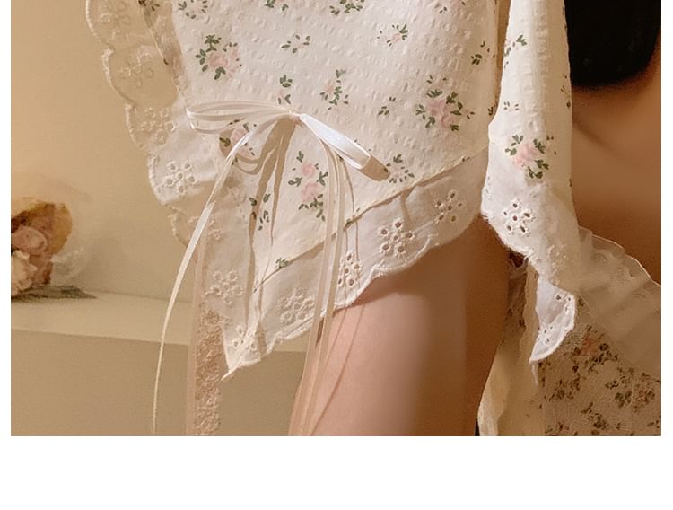 Trim Floral / Bandana Designs) (Various Lace Scrunchie