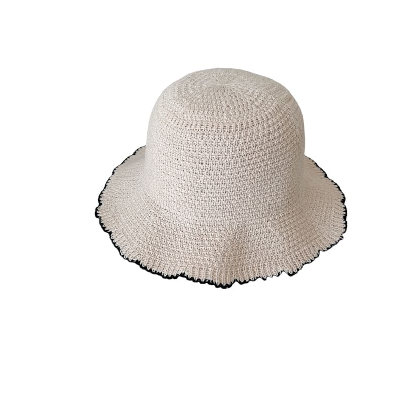 Straw Bucket Hat