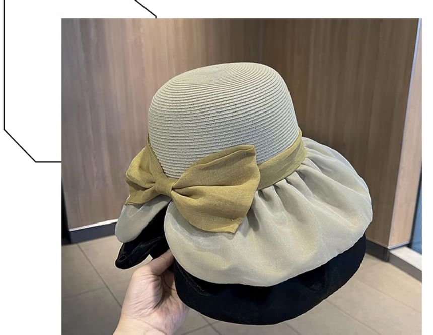 Straw Hat Bow Sun
