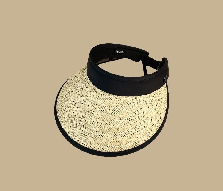 Straw Visor Sun