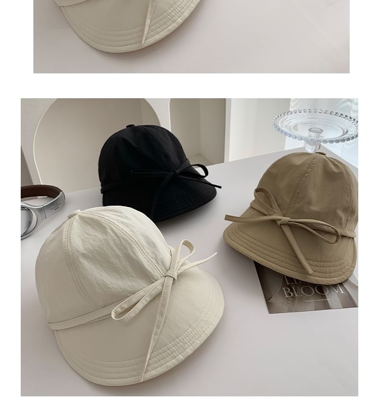 Bow Cap Wide Brim