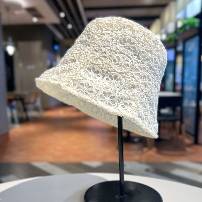 Lace Hat Bucket Plain