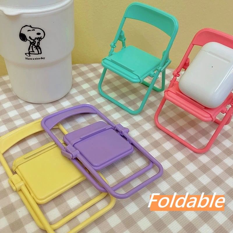 Desktop Chair Stand Phone Plastic