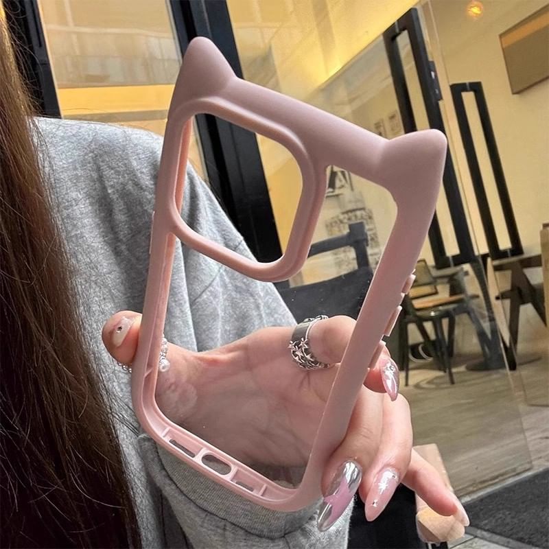 Phone Cat Case Ear