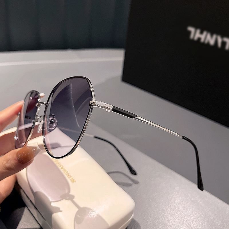 Sunglasses Frame Metal Round