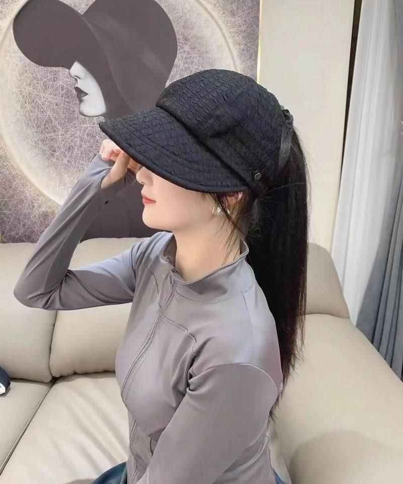 Plain Top Open Hat Textured