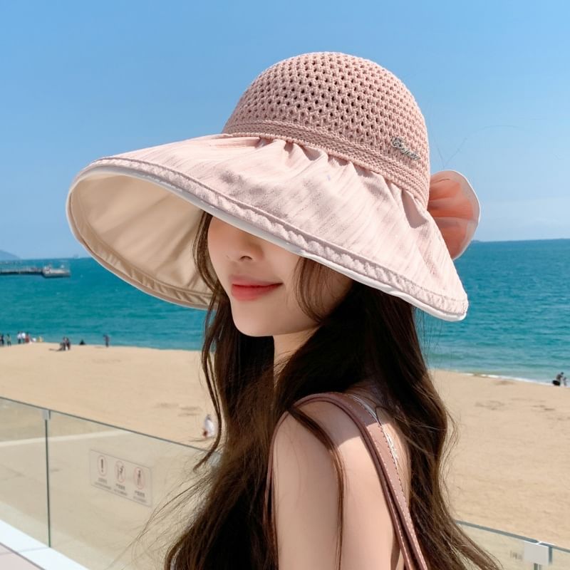 Open Perforated Hat Top Sun