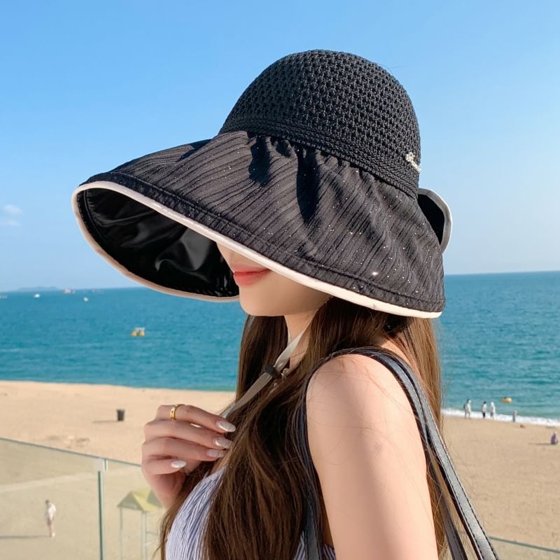 Open Perforated Hat Top Sun