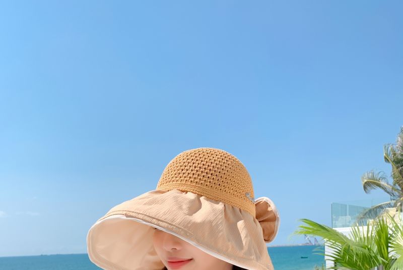 Open Perforated Hat Top Sun