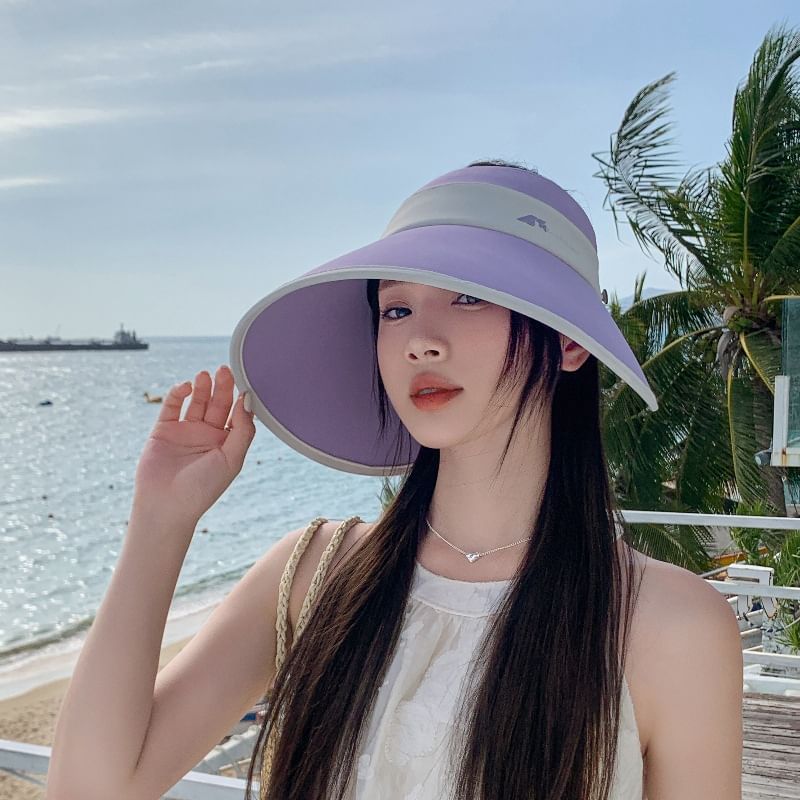 Sun Tone Wide Two Brim Visor