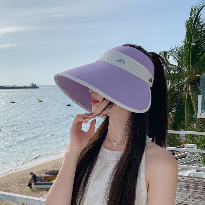 Sun Tone Wide Two Brim Visor