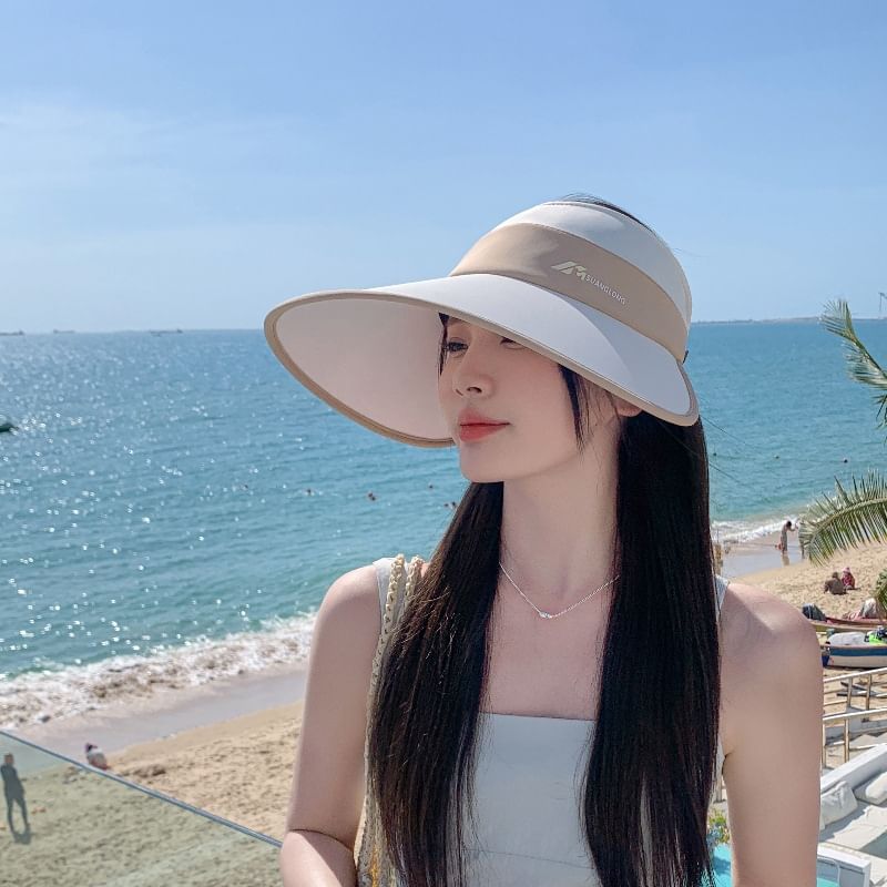 Sun Tone Wide Two Brim Visor