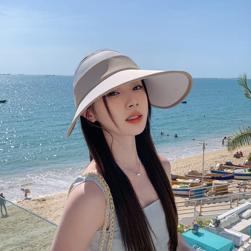 Sun Tone Wide Two Brim Visor