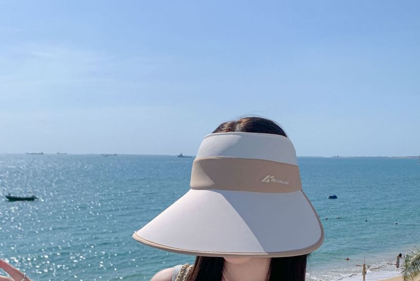 Sun Tone Wide Two Brim Visor