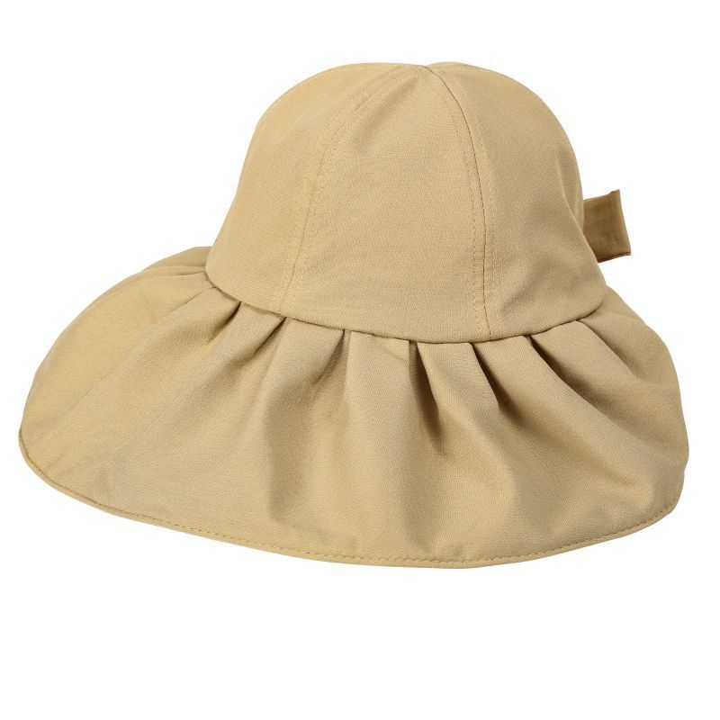 Hat Plain Ruched Sun