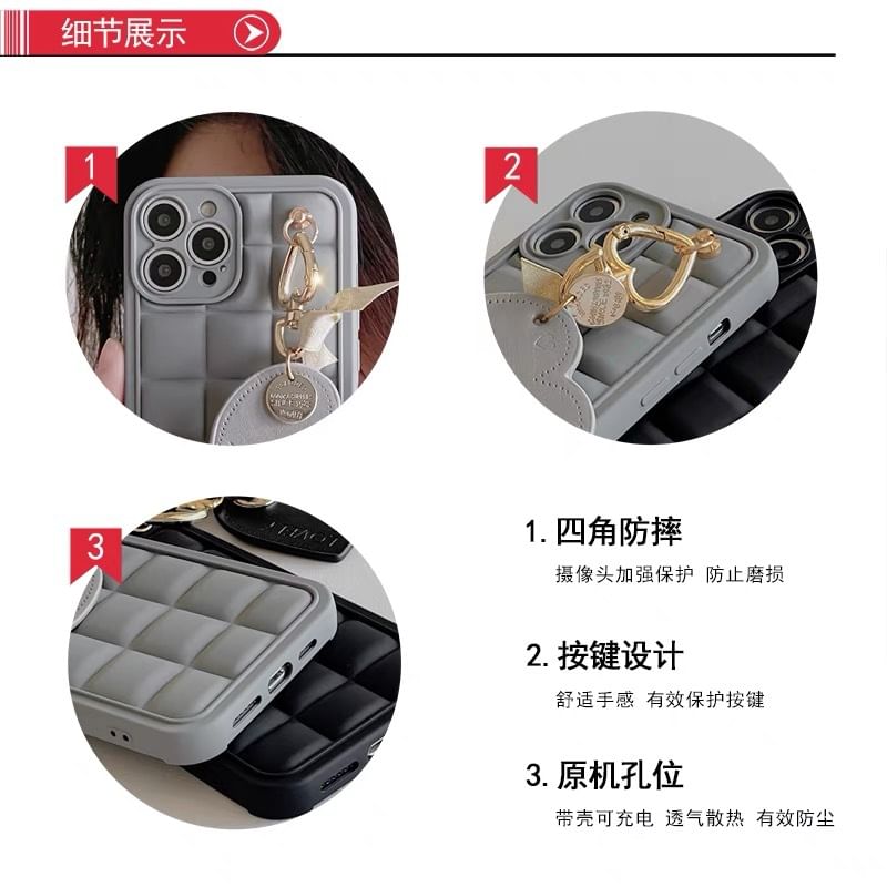 Case Phone Heart Charm