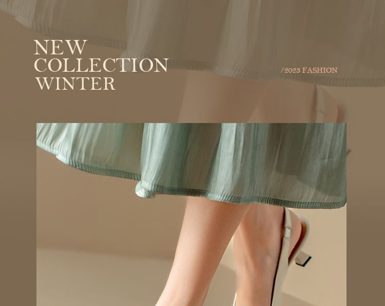 High Heel Slingback Sandals