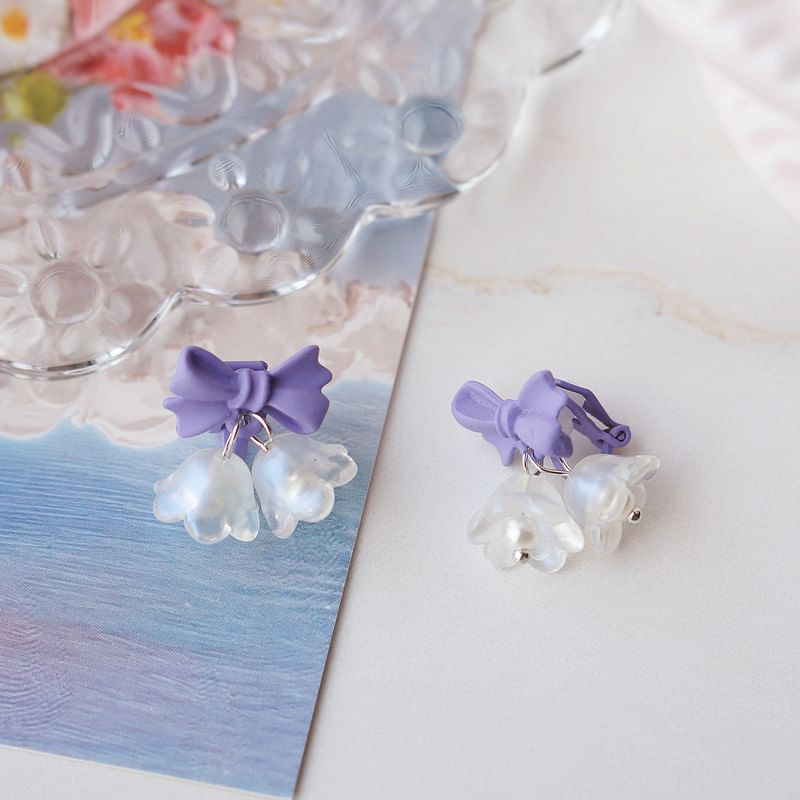 Designs) Earring Dangle (Various Alloy Floral