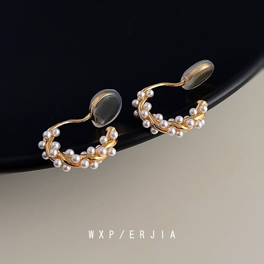 Cuff Faux Alloy Ear Pearl