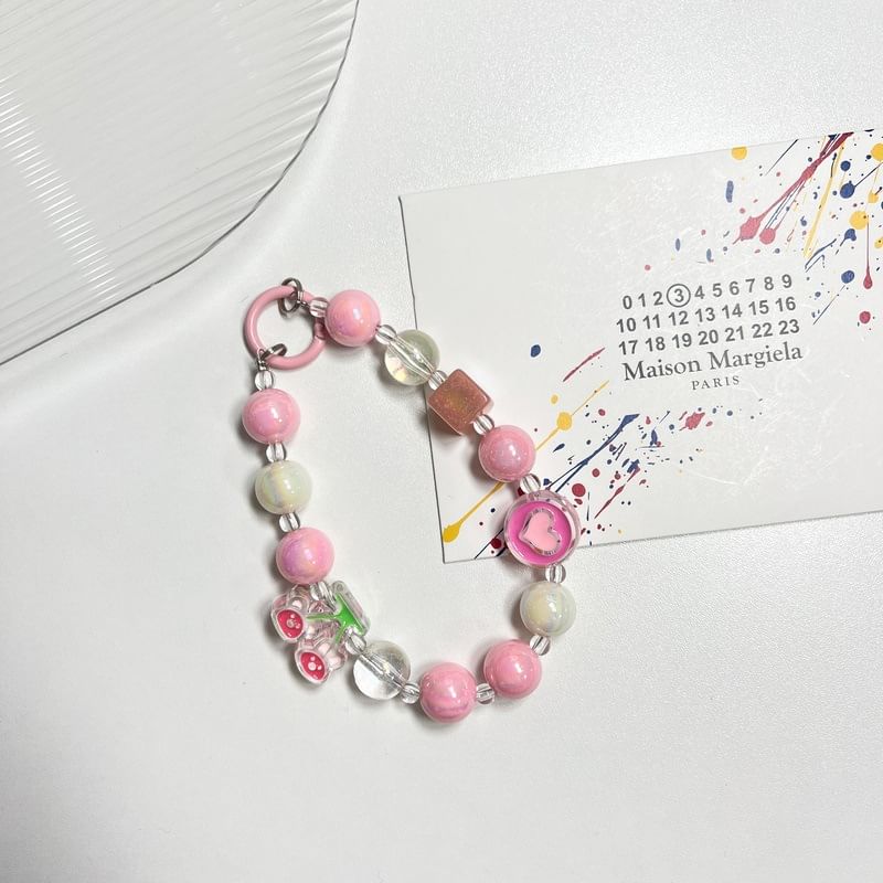 Bead Strap Phone (Various Designs) Acrylic