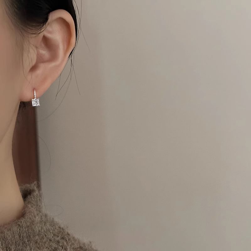 Earring Rhinestone Drop