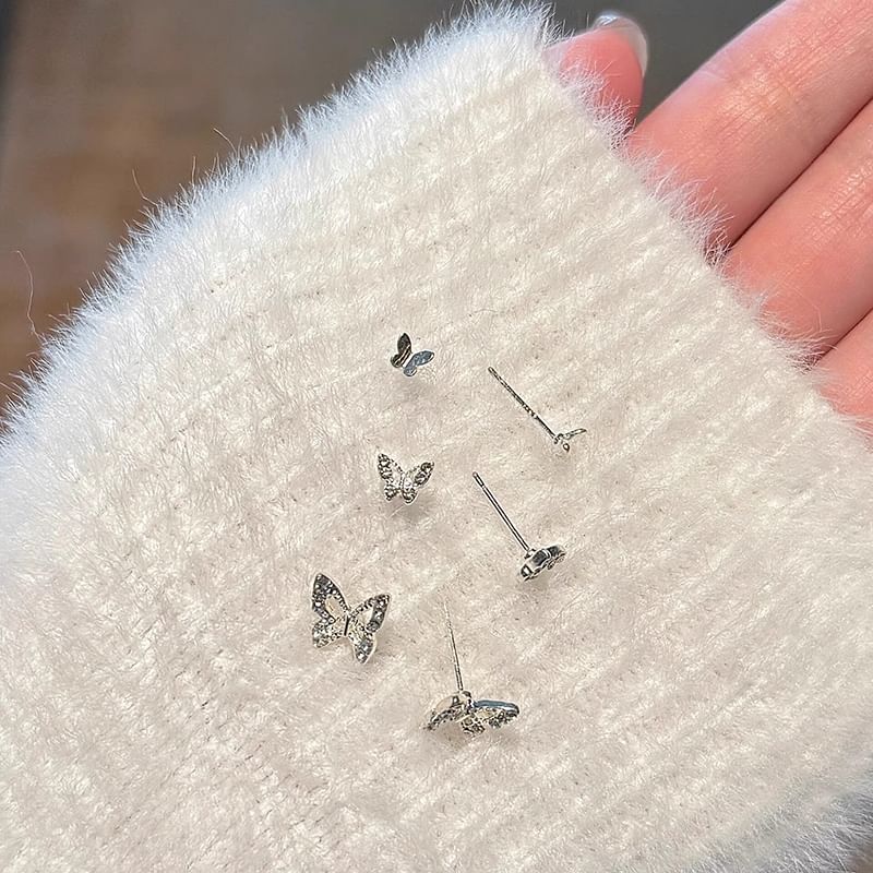 Earring Butterfly Stud