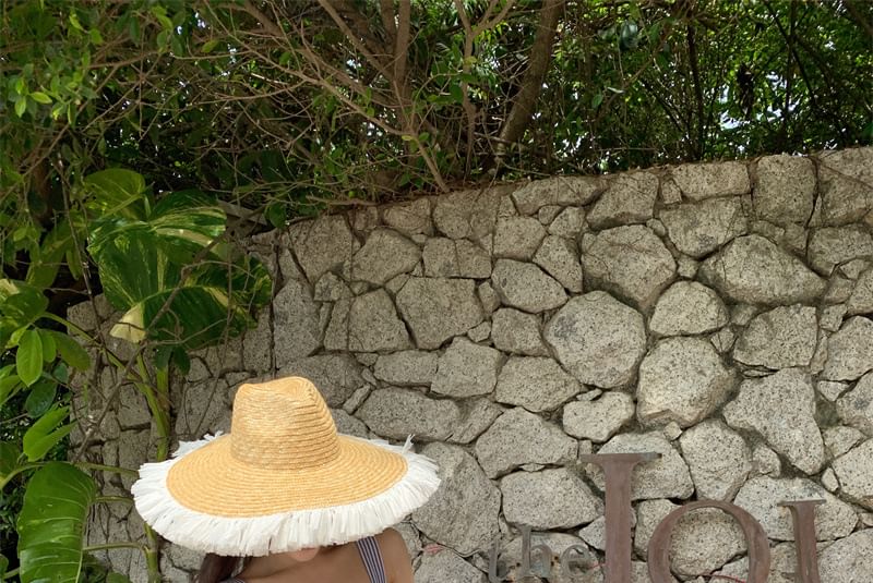 Dress Maxi Spaghetti Striped Square Ruffle Strap Neck Sun