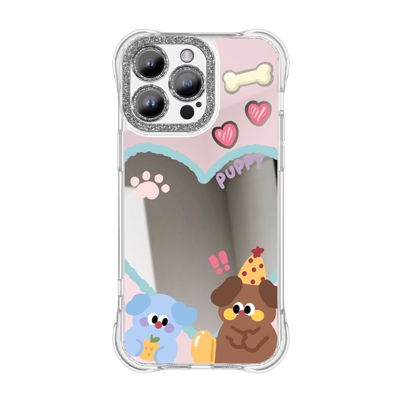 Phone Cartoon Case Mirrored