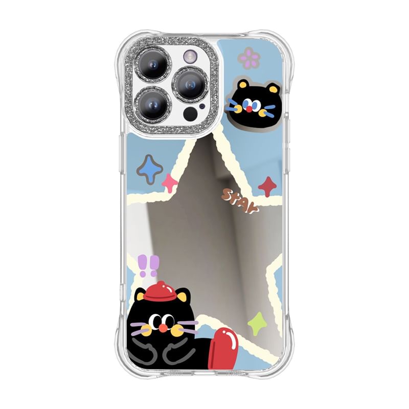Phone Cartoon Case Mirrored